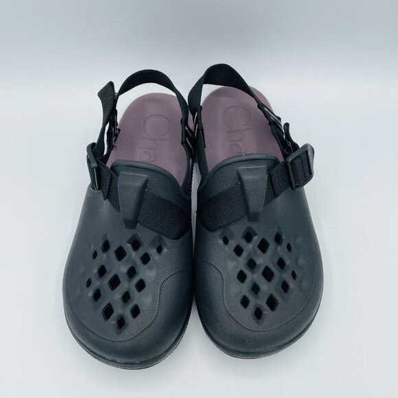 Chaco Shoes Womens Size 8 Black Slip On Adjustable Fit Strap Comfort Sandals - Picture 5 of 11